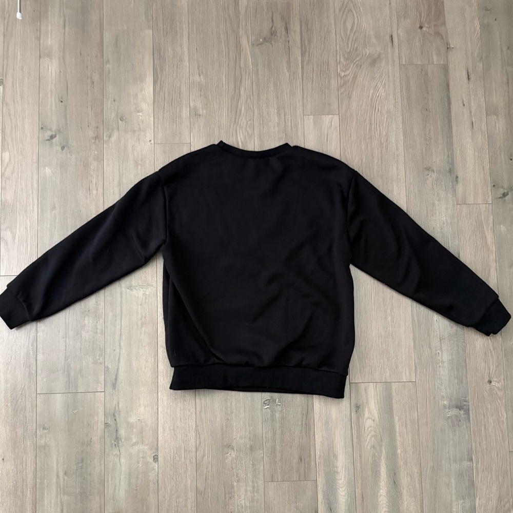 Black C’est La Vie Paris Graphic Sweatshirt - Picture 4 of 4